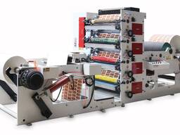 4 a 6-farebné flexografické tlačiarenské stroje od výrobcu v Istanbule