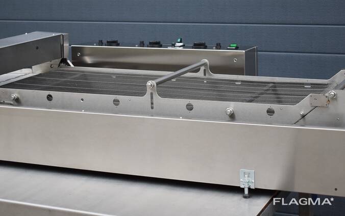 Automatic electric double conveyor belt continuous deep fryer 400/1100/12