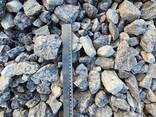 Drvený prírodný kameň (žula) pre železničný štrkový podsyp Frakcia 25–60 mm - фото 3