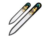 Fulgent World Glass Nail Files 3D Series – Set of 2 (Alphonse Mucha #3) - photo 2