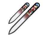 Fulgent World Glass Nail Files 3D Series – Set of 2 (Alphonse Mucha #3) - photo 3