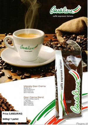 Italian coffee brand Cavaliere