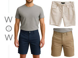 Men's cotton shorts for the summer of '25