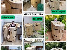 Mini sauna, fyto sudová sauna, mini parná miestnosť, domáca sauna