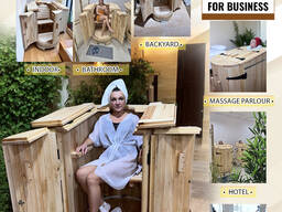 Mini sauna, phito barrel sauna, mini steam room, home sauna cabinets
