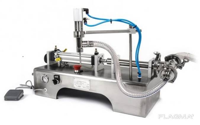 Pneumatic liquid filler - liquid dispenser 10 - 100ml