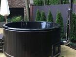 Спа купель с подогревом, чан на дровах, гидромассажная вана. - фото 5