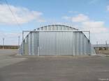 Зернохранилища напольного типа - стальные амбары склады - фото 2